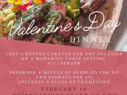 NC Coast Grill & Bar, Valentine's Day Dinner