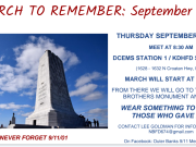 OBX Events, March to Remember: September 11th