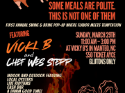 NC Coast Grill & Bar, Swine & Brine Pop-Up Fundraiser at Vicki B's