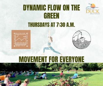 Duck Town Park, Dynamic Flow Fitness on the Green