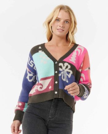 Birthday Suits, Rip Curl Keepsakes Jacquard Cardigan