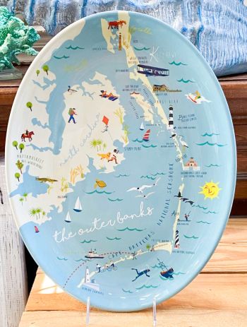 Cotton Gin, Outer Banks Platter