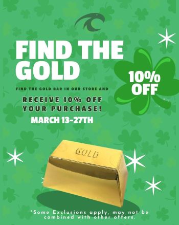 Kitty Hawk Surf Co., Find the Gold for 10% Off