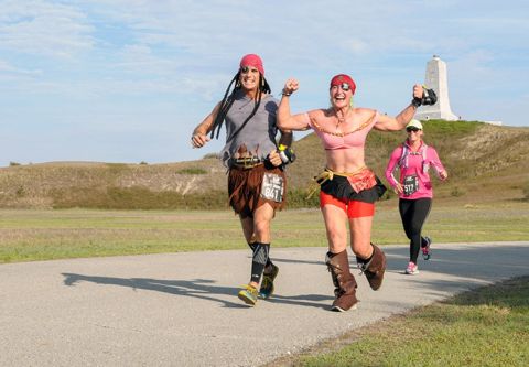 Outer Banks Sporting Events, Flying Pirate Half Marathon